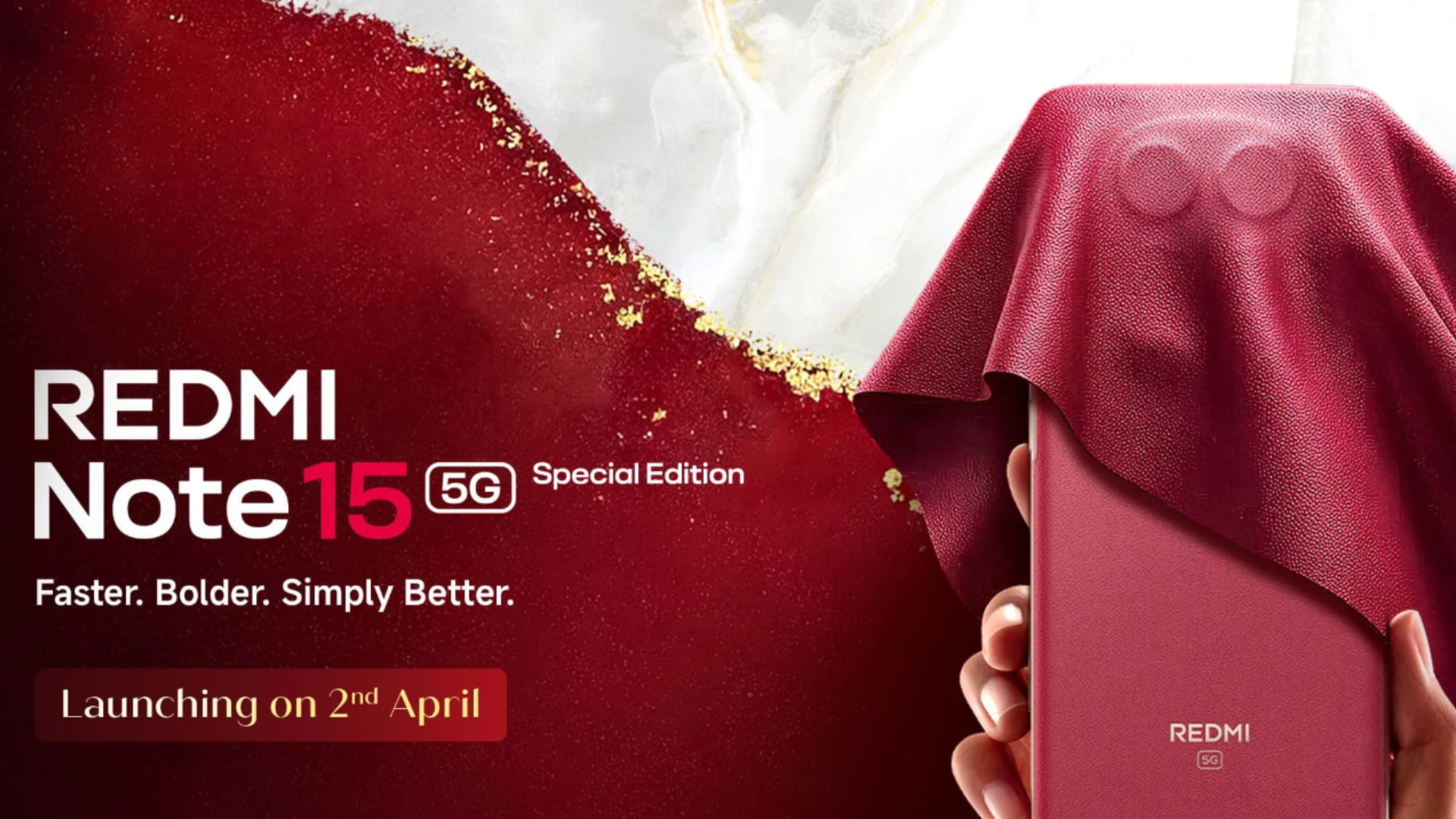 Redmi Note 15 SE 5G India launch confirmed for April 2 with slim design and bold new look